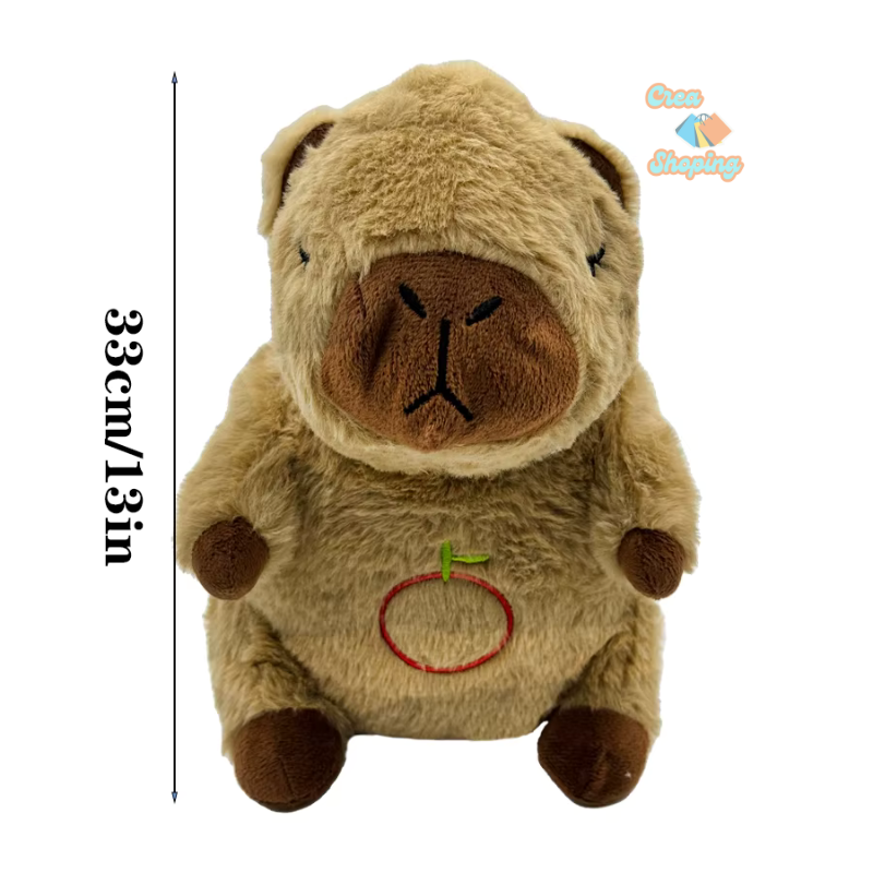 Capybara Peluche de Respiración – Suavidad, Respiración y Relajación 🌿💤